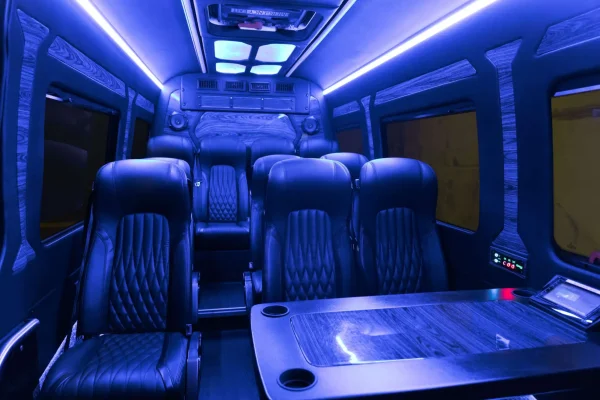Executive Sprinter - Interior detail - Dallas VIP Transportation