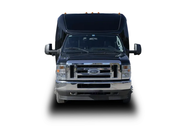 Mini Bus - Front view - Dallas VIP Transportation