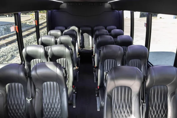 Mini Bus - Interior - Dallas VIP Transportation