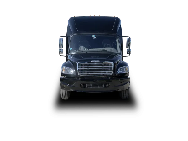 Mini Coach - Front view - Dallas VIP Transportation
