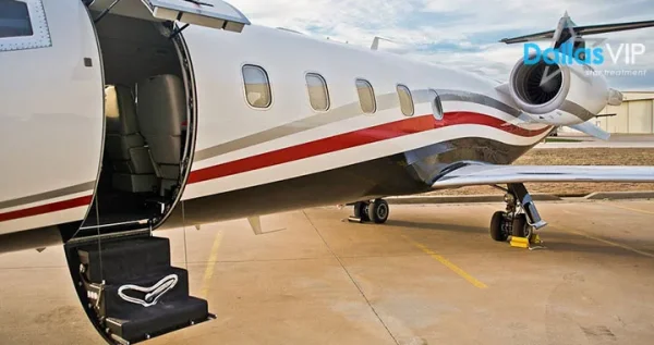 Learjet 60 in Dallas