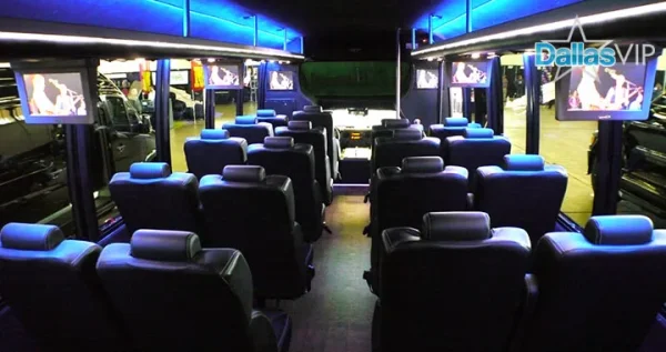 Luxury Limo Bus Seats