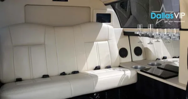 White Stretch Limo Dallas