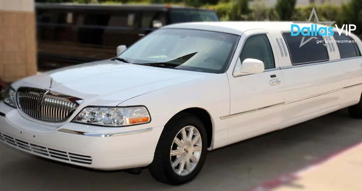 White Stretch Limo